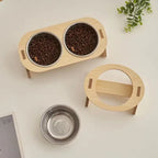 Antislip Porcelain Mat Bowl Set Roestvrijstalen Kommen Gemakkelijk Schoon Te Maken Duurzaam Stijlvol Voor Gezondere Eetgewoonten - Ruffy