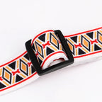 Gepersonaliseerde nylon halsband met snelsluiting. Duurzaam verstelbaar ontwerp voor veiligheid en comfort - Ruffy