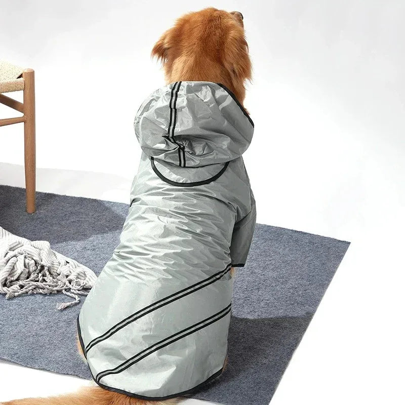 Waterdichte Regenjas Met Capuchon Voor Honden - Ruffy