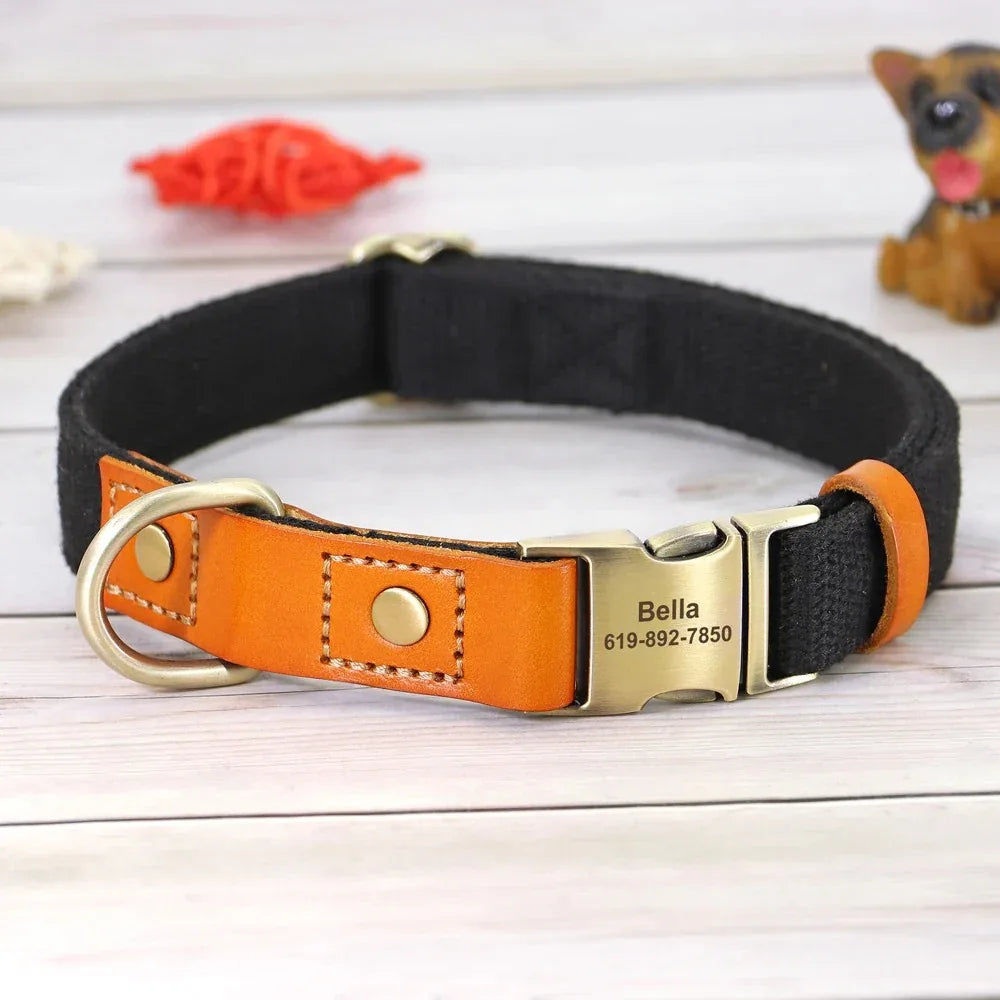 Gepersonaliseerde Nylon Halsband - Ruffy