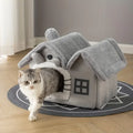 Wasbaar kattenhuis met zachte sponsvoering Duurzaam en stijlvol 39x34x32cm - Ruffy