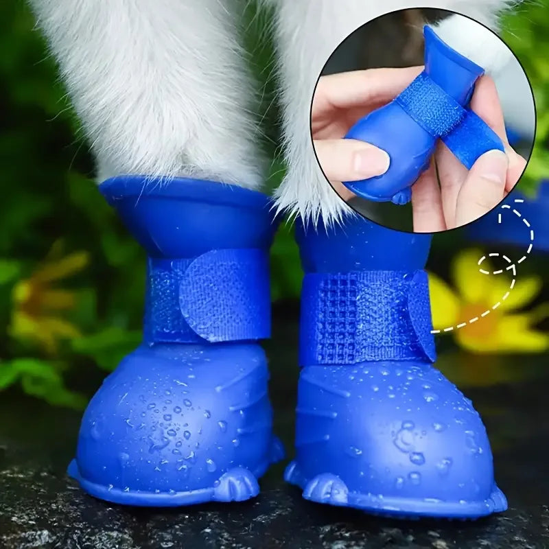 Waterdichte Anti-Slip Hondenlaarzen Verstelbaar Comfortabel Duurzaam Beschikbaar in S M L - Ruffy