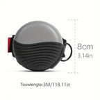 Intrekbare Hondenriem Handenvrij Duurzaam Nylon Polsband Comfortabel 3 Meter Lengte Polyester - Ruffy
