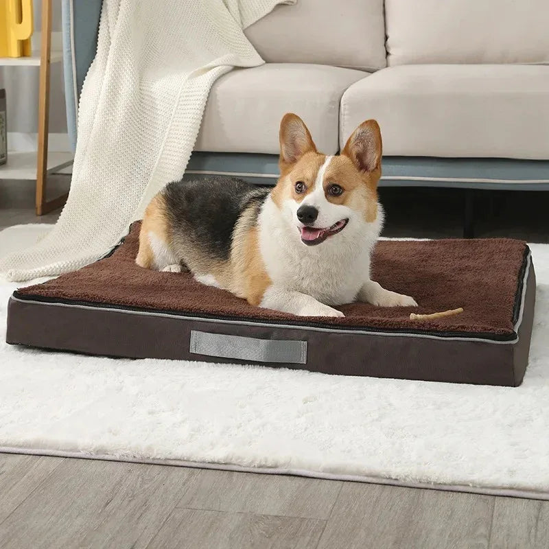 Luxe Slaapbank voor Huisdieren Pluche Comfort Maatopties Huisdiervriendelijke Materialen Gratis Verzending - Ruffy