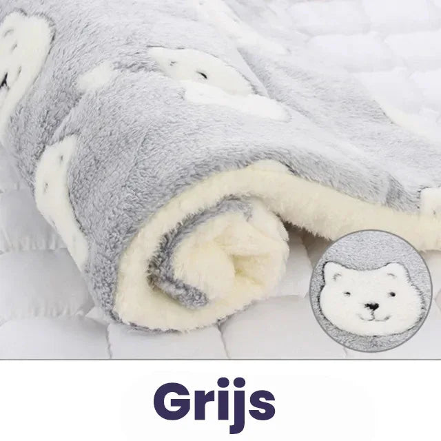 Zachte Fleece Honden deken - Ruffy