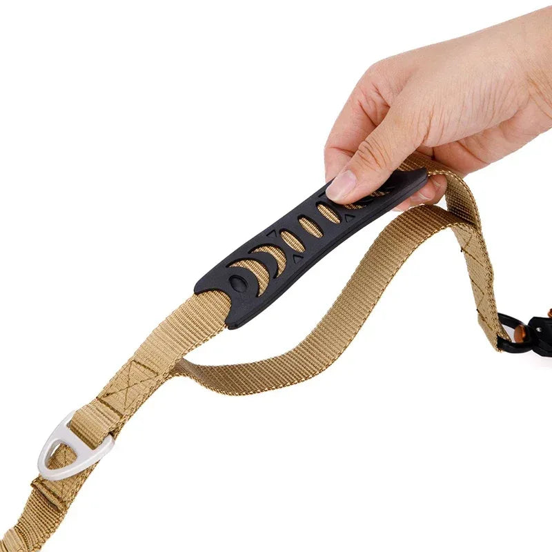 Intrekbare Hondenriem Duurzaam Ergonomisch Veiligheidsslot Veelzijdig Gebruik Nylon Voor Sterke Honden - Ruffy