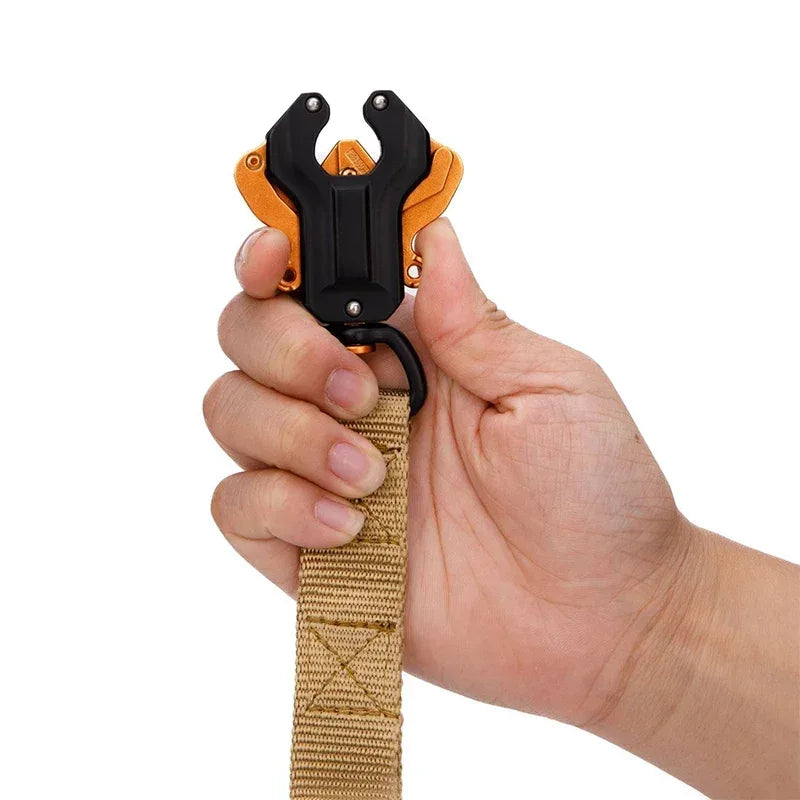 Intrekbare Hondenriem Duurzaam Ergonomisch Veiligheidsslot Veelzijdig Gebruik Nylon Voor Sterke Honden - Ruffy