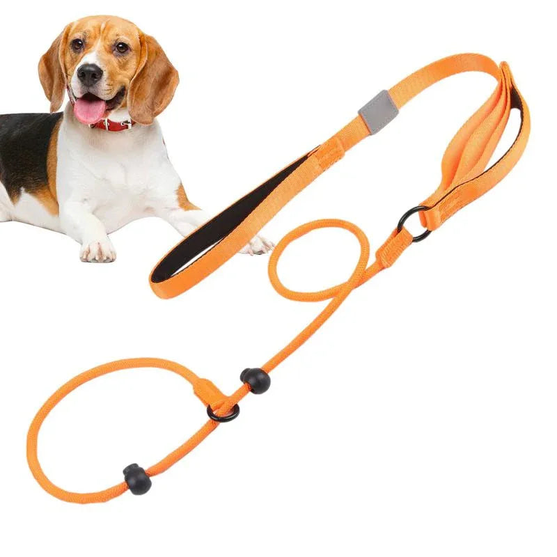 Reflecterende Nylon Hondenriem Glow-In-Dark Comfortabele Grip Duurzaam Veilig Voor Nachtelijke Wandelingen - Ruffy
