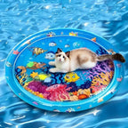 Lichtgewicht verkoelende Pet Mat met Duurzaam PVC Handwasbaar Ontwerp voor Zomer Comfort - Ruffy