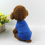 Zacht katoenen honden-T-shirts Effen mouwloos ontwerp, perfect voor de zomer XS-3XL - Ruffy