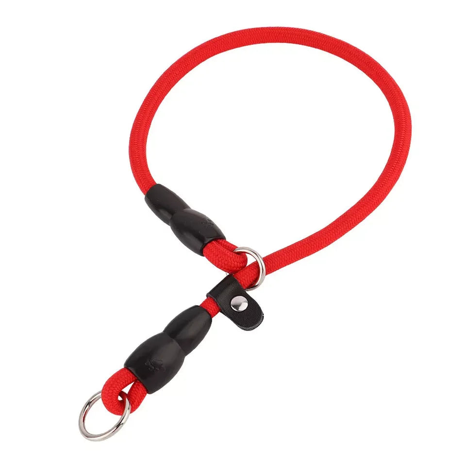 Nylon Treksluit Halsbanden Riem Voor Honden training Sliplead - Ruffy