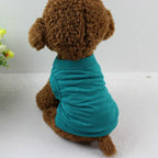 Zacht katoenen honden-T-shirts Effen mouwloos ontwerp, perfect voor de zomer XS-3XL - Ruffy