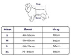 Waterdichte Winterjas voor Honden Warm Verstelbaar met Reflecterende Strips Machinewasbaar - Ruffy