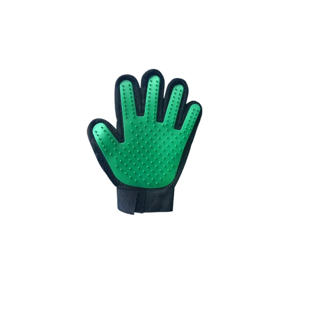 Handschoenborstel Honden en Katten Ontharen Verzorging Zachte Massage Comfortabel Rubber Duurzaam (2+2 GRATIS) - Ruffy