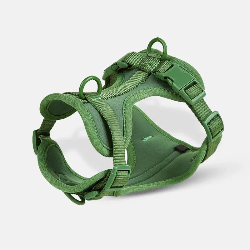 Ontsnap- en Trek Proof Ademend Honden Tuig 3 Bevestigingspunten - Ruffy