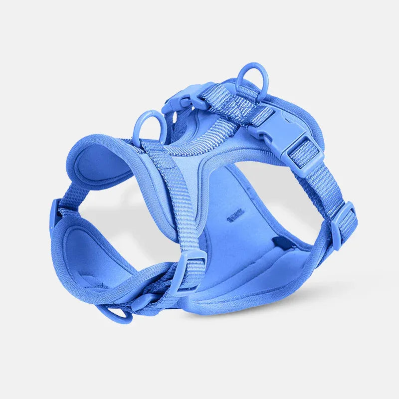 Ontsnap- en Trek Proof Ademend Honden Tuig 3 Bevestigingspunten - Ruffy