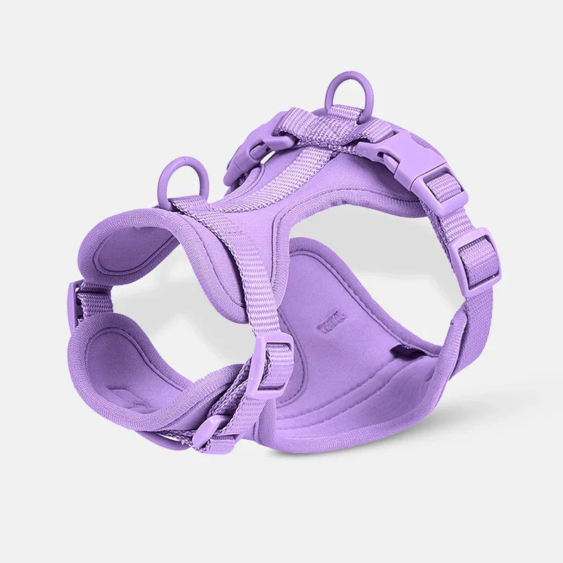 Ontsnap- en Trek Proof Ademend Honden Tuig 3 Bevestigingspunten - Ruffy